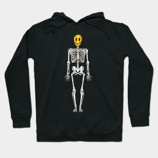 Skleton Smiley Face Hoodie